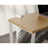 Neomounts | Galda rozete ar skavu un USB-C un USB-A portiem - Ātrā uzlāde | DS22-840WH6