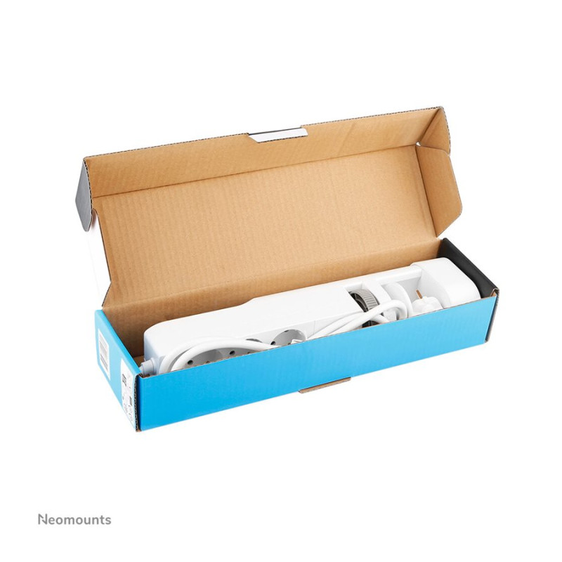 Neomounts | Galda rozete ar skavu un USB-C un USB-A portiem - Ātrā uzlāde | DS22-840WH6