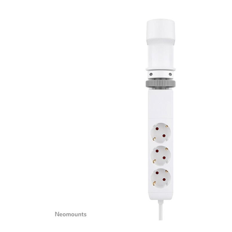 Neomounts | Galda rozete ar skavu un USB-C un USB-A portiem - Ātrā uzlāde | DS22-840WH6