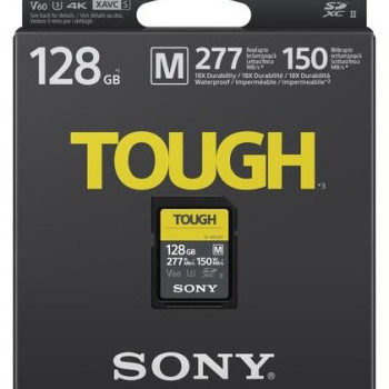 Sony | Tough atmiņas karte | UHS‑II | 128 GB | SDXC | Flash atmiņas klase 10