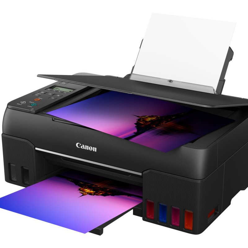 Canon PIXMA G650 | Krāsu | Tintes printeris | Kopēšana, Drukāšana, Skenēšana | Wi‑Fi | Melns