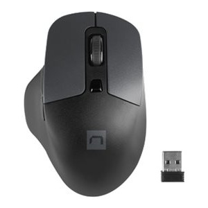 Natec Mouse, BlackBird 2, Silent, Wireless, 1600 DPI, Optical, Black | Natec | Mouse | Optical | Wireless | Black/Gray