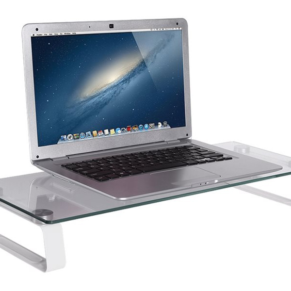 Logilink BP0027 Tabletop monitor riser, glass | Logilink