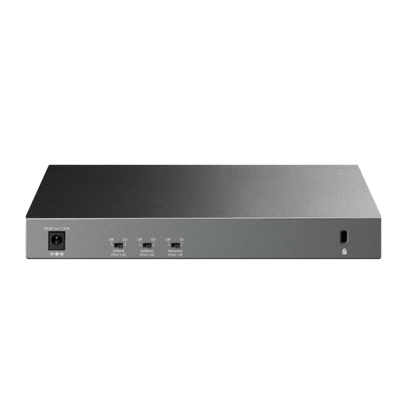 TP-LINK | 10 portu Gigabit galda komutators ar 8 PoE+ portiem | LS1210GP | Nevadāms | Galda