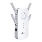 TP-LINK | AC1900 Wi‑Fi tīkla paplašinātājs | RE550 | 802.11ac | 2GHz/5GHz | 600+1300 Mbit/s | 10/100/1000 Mbit/s | Ethernet LAN (RJ-45) ports 1 | MU-MIMO Nav | nav PoE | Antenas tips 3x ārējas