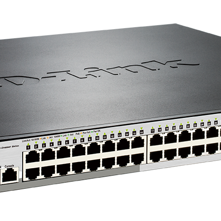 D-Link | Metro Ethernet Switch | DGS-1210-52MP/ME | Pārvaldāms L2 | iebūvējams skapī | Gigabit Ethernet (vara) porti 48 | SFP porti 4 | Power over Ethernet (PoE) porti 40 | PoE/PoE+ porti 8 | Barošanas avots Vienreizējs | 24 mēn.