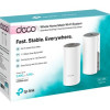 TP-LINK | Whole Home Mesh Wi-Fi System | Deco E4 (3-pack) | 802.11ac | 867+300 Mbit/s | 10/100 Mbit/s | Ethernet LAN (RJ-45) porti 2 | Mesh atbalsts Jā | MU-MIMO Nē | Nav mobila platjosla | Antenas tips 2xIekšējā