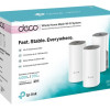 TP-LINK | Whole Home Mesh Wi-Fi System | Deco E4 (3-pack) | 802.11ac | 867+300 Mbit/s | 10/100 Mbit/s | Ethernet LAN (RJ-45) porti 2 | Mesh atbalsts Jā | MU-MIMO Nē | Nav mobila platjosla | Antenas tips 2xIekšējā