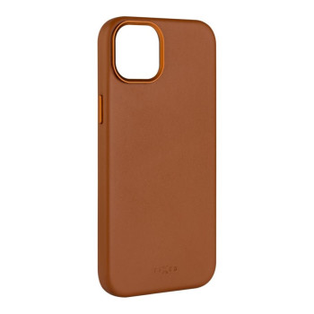 Fixed MagLeather | Aizmugures vāciņš | Apple | iPhone 16 | Āda | Brūns