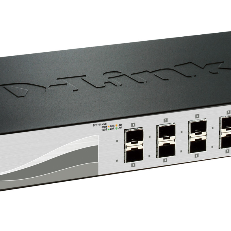 D-Link | Switchis | DXS-1210-12SC | Tīmekļa pārvaldība | Galda | SFP+ porti 10 | Kombi porti 2 | Barošanas avots Vienots | 24 mēneši