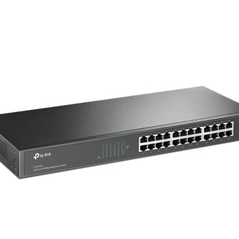 TP-LINK | Pārslēdzējs | TL-SF1024 | Nenovērtēts | Montējams skapī | 10/100 Mbps (RJ-45) porti 24 | Barošanas avots Ārējais