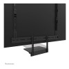 Neomounts Floor stand | AV45-500BL Laptop Shelf Kit | Height adjustment | 43-110 " | Maximum weight (capacity) 2.5 kg | Black