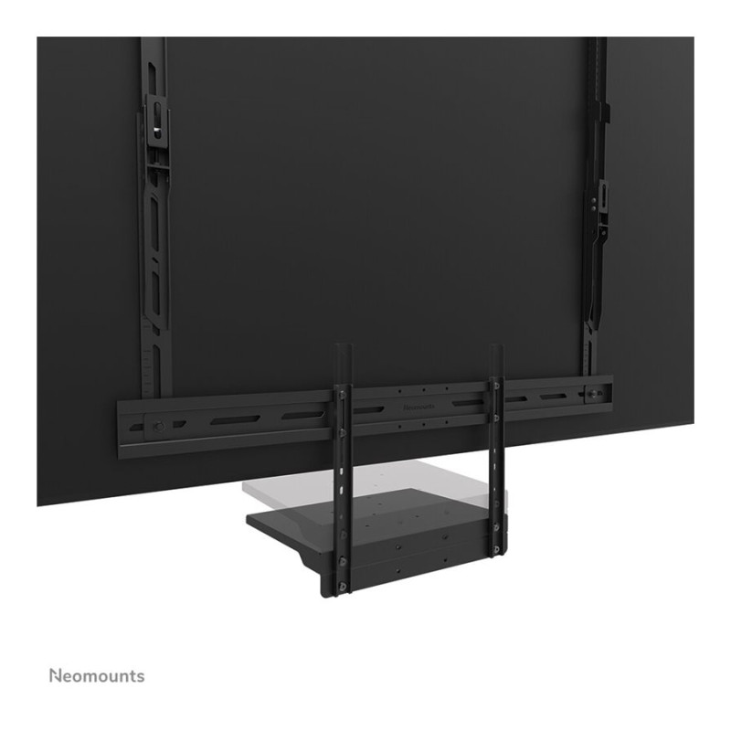 Neomounts Floor stand | AV45-500BL Laptop Shelf Kit | Height adjustment | 43-110 " | Maximum weight (capacity) 2.5 kg | Black