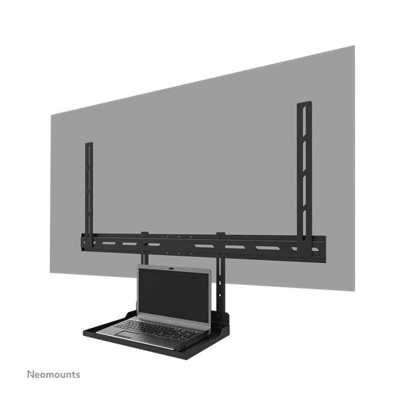 Neomounts Floor stand | AV45-500BL Laptop Shelf Kit | Height adjustment | 43-110 " | Maximum weight (capacity) 2.5 kg | Black