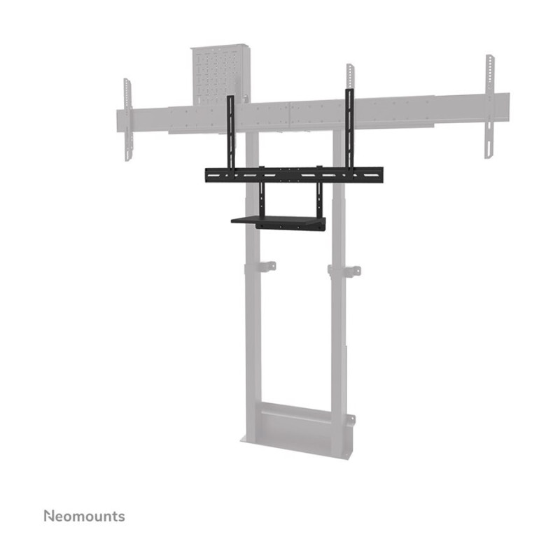 Neomounts Floor stand | AV45-500BL Laptop Shelf Kit | Height adjustment | 43-110 " | Maximum weight (capacity) 2.5 kg | Black