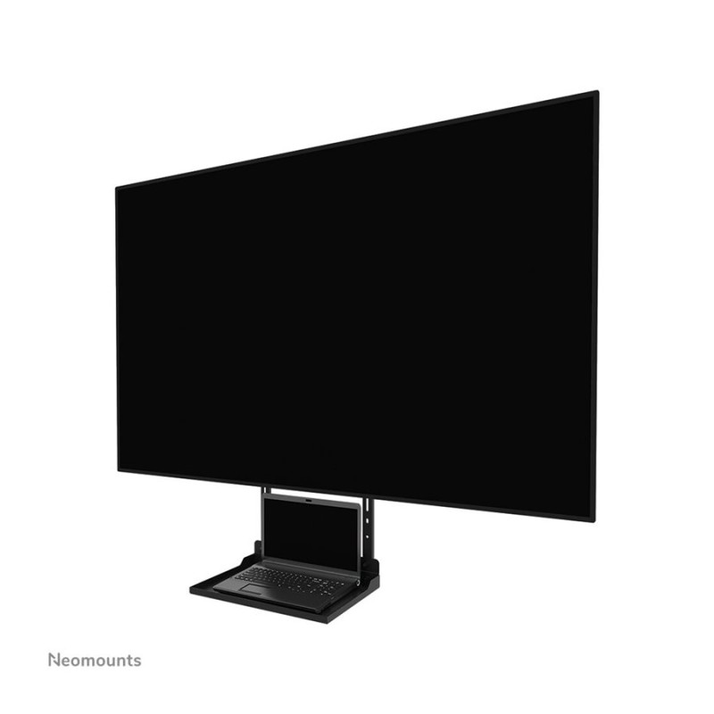 Neomounts Floor stand | AV45-500BL Laptop Shelf Kit | Height adjustment | 43-110 " | Maximum weight (capacity) 2.5 kg | Black