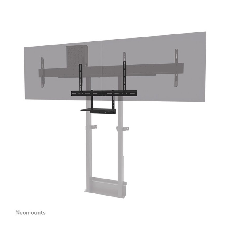 Neomounts Floor stand | AV45-500BL Laptop Shelf Kit | Height adjustment | 43-110 " | Maximum weight (capacity) 2.5 kg | Black