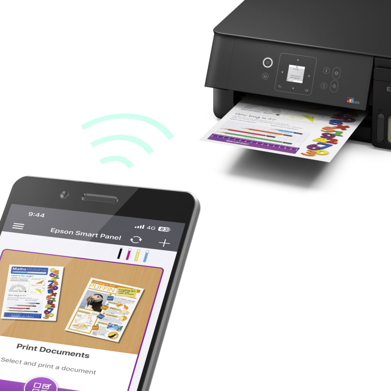 Epson EcoTank | L3362 | Inkjet | Colour | Multifuction Printer | A4 | Wi-Fi | Black