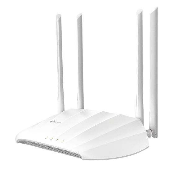 TP-LINK | Access Point | TL-WA1201 | 802.11ac | 2.4GHz/5 GHz | 300+867 Mbit/s | 10/100/1000 Mbit/s | Ethernet LAN (RJ-45) ports 1 | MU-MIMO Jā | bez PoE | Antenas tips 4 fiksētas augstas veiktspējas