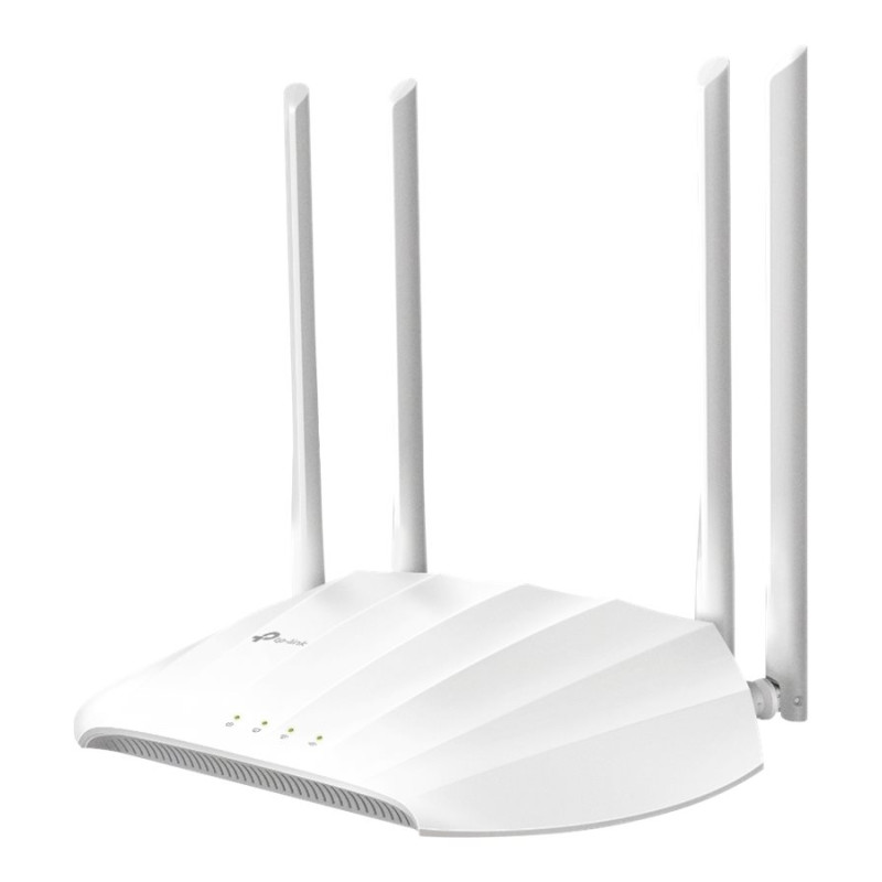 TP-LINK | Access Point | TL-WA1201 | 802.11ac | 2.4GHz/5 GHz | 300+867 Mbit/s | 10/100/1000 Mbit/s | Ethernet LAN (RJ-45) ports 1 | MU-MIMO Jā | bez PoE | Antenas tips 4 fiksētas augstas veiktspējas