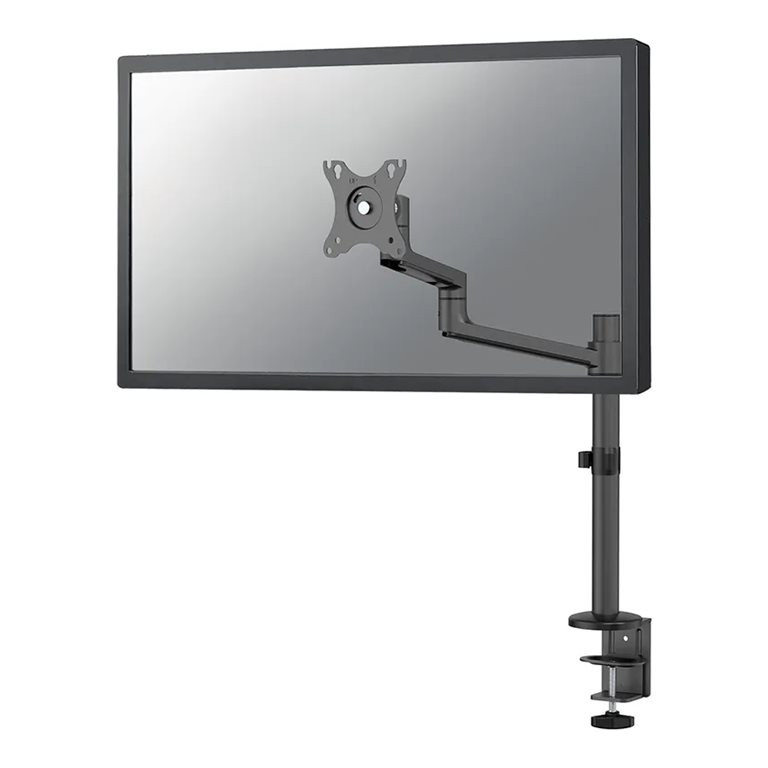 Neomounts Desk Mount | DS60-425BL1 Monitoru roka | Regulējams augstums, Rotācija, Noliekšana, Pagriešana | 17-27