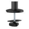 Neomounts Desk Mount | DS60-425BL1 Monitoru roka | Regulējams augstums, Rotācija, Noliekšana, Pagriešana | 17-27