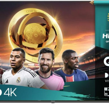 Hisense QLED TV | 85E7Q | 85 | Smart TV | VIDAA Smart | UHD | Melns