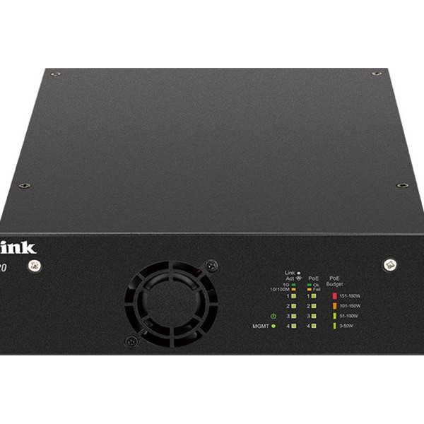 D-Link | PoE rezerves barošanas avots | DPS-520 | 180 W