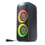 Sharp PS-949 Party Speaker ar iebūvētu akumulatoru | Sharp | Party Speaker | PS-949 XParty Street Beat | 132 W | Ūdensizturīgs | Bluetooth | Bezvadu savienojums | Portatīvs | Melns