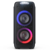 Sharp PS-949 Party Speaker ar iebūvētu akumulatoru | Sharp | Party Speaker | PS-949 XParty Street Beat | 132 W | Ūdensizturīgs | Bluetooth | Bezvadu savienojums | Portatīvs | Melns