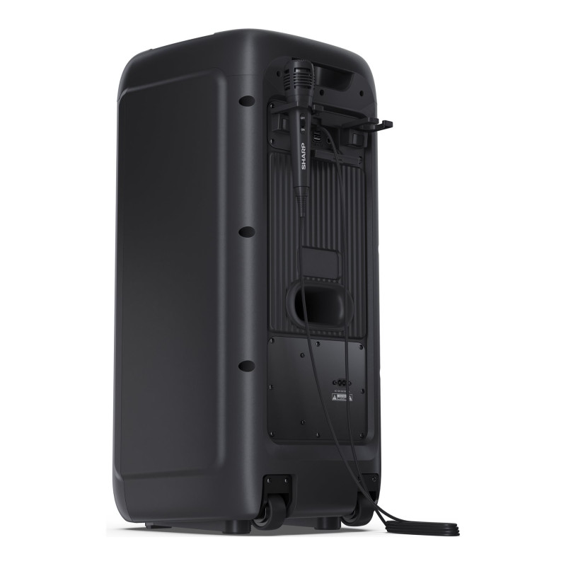 Sharp PS-949 Party Speaker ar iebūvētu akumulatoru | Sharp | Party Speaker | PS-949 XParty Street Beat | 132 W | Ūdensizturīgs | Bluetooth | Bezvadu savienojums | Portatīvs | Melns