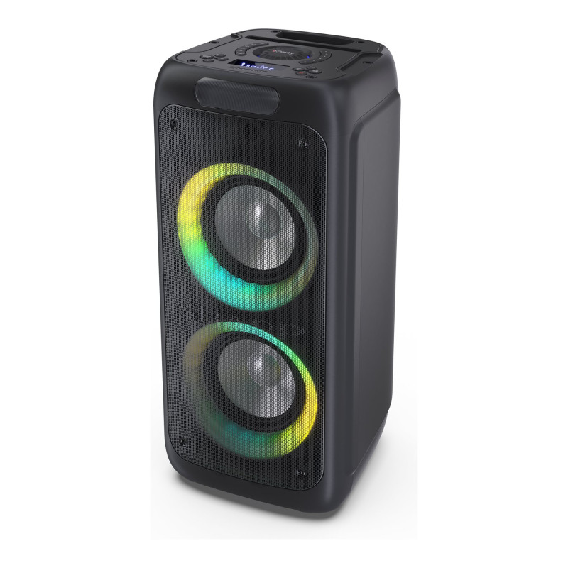 Sharp PS-949 Party Speaker ar iebūvētu akumulatoru | Sharp | Party Speaker | PS-949 XParty Street Beat | 132 W | Ūdensizturīgs | Bluetooth | Bezvadu savienojums | Portatīvs | Melns