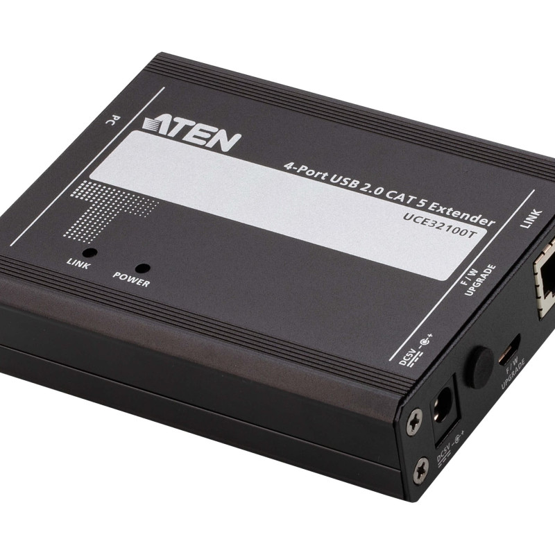 Aten | Extender | UCE32100 4-portu USB 2.0 CAT 5 (līdz 100 m)