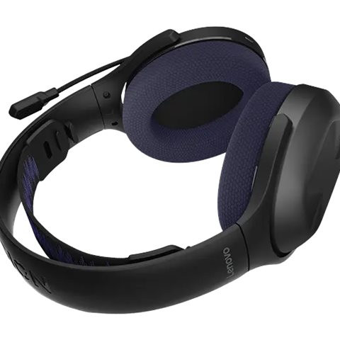 Lenovo | Bezvadu austiņas | GXD1R34013 | H410 | Iebūvēts mikrofons | Bluetooth | Melna/Violeta