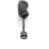 Digitus | USB 2.0 Type A uz USB C spirāles kabelis | AK-300430-006-S | USB-A uz USB-C USB 2.0 Type A, spraudnis | USB C, spraudnis