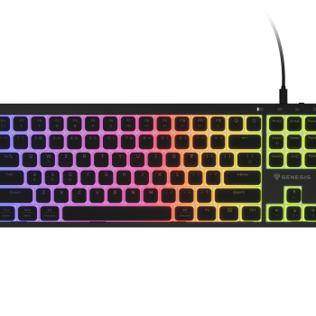 Genesis Thor 430 TKL | Spēļu tastatūra | Vadu | US | Lineārs | Melna