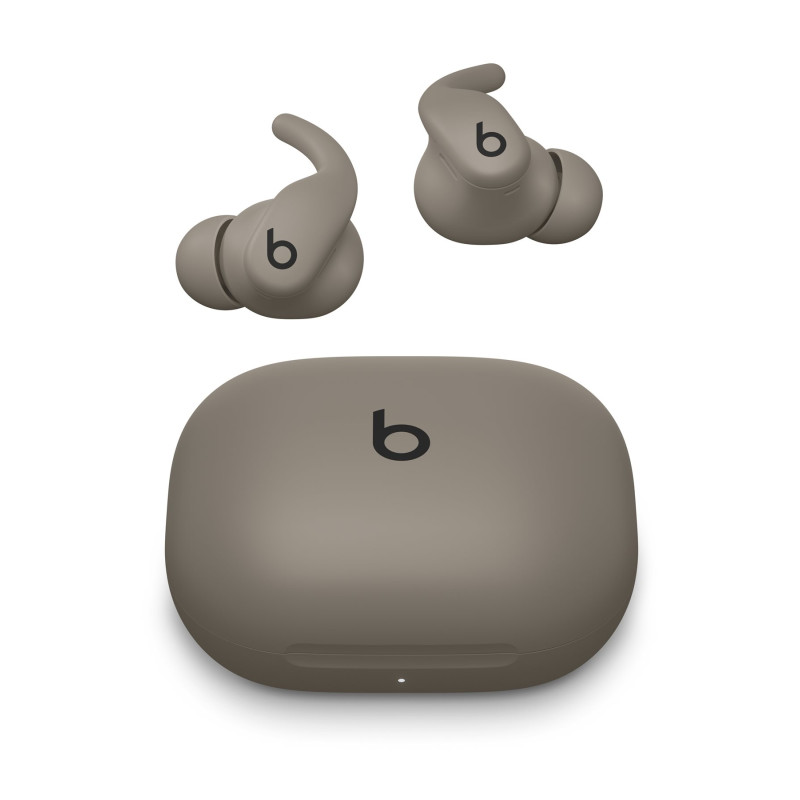 Beats Powerbeats Fit - Bezvadu trokšņu slāpējošas treniņu austiņas ar izcilu stingru piegulumu - Gravel Grey | Beats