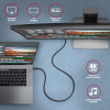 AXAGON | Datu un uzlādes USB 2.0 kabelis | BUCM32-CM10AB | USB Type-C uz USB Type-C