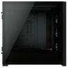 Corsair | RGB datorkorpuss | iCUE 5000X | Sānu logs | Melns | ATX | ATX