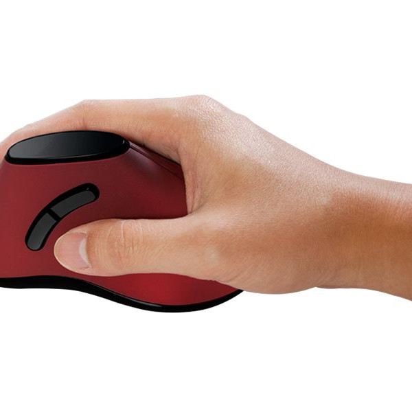 Logilink | Ergonomic Vertical Mouse | ID0159 | Wireless | Optical | Red