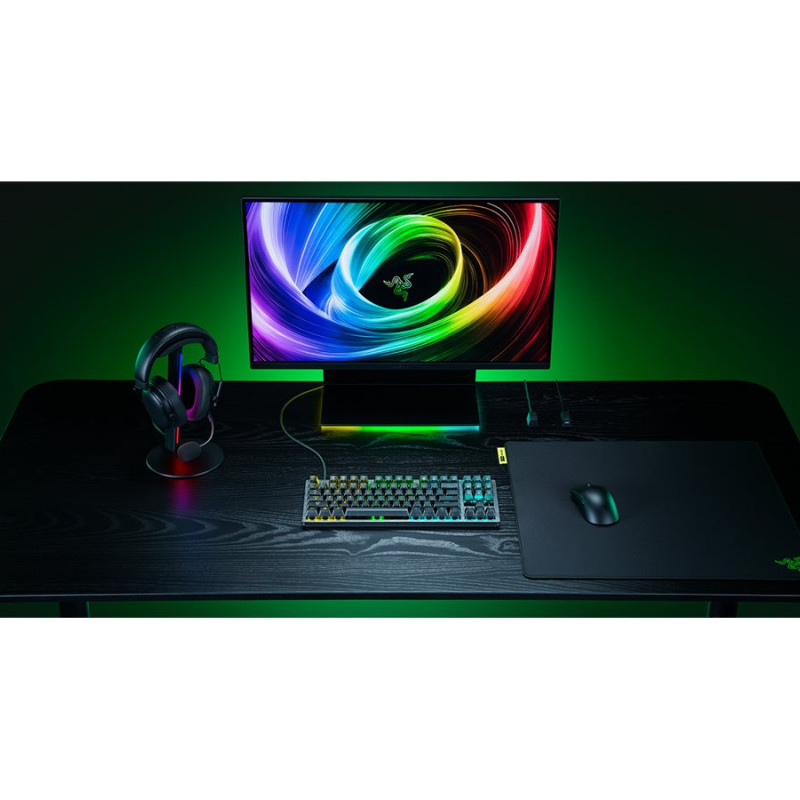 Razer Huntsman V3 Tenkeyless 8KHz | Spēļu tastatūra | Vadu | ASV | Razer Analog Optical Switch Gen-2 | Melna