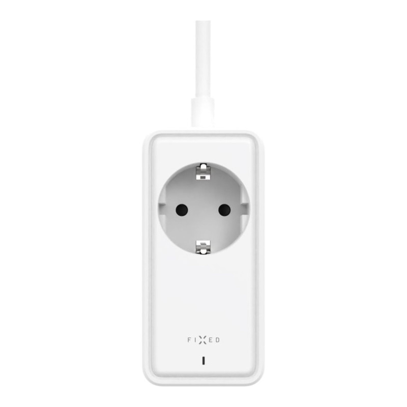 Fixed piedziņas pagarinātājs ar 2x USB-C un 2x USB, GaN III, 1,5 m, PD 65W | FIXCS65-1.5-WH