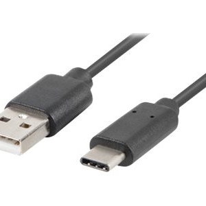 Lanberg | USB Type-C uz USB Type-A 3.1 kabelis, 1.8 m | CA-USBO-31CU-0018-BK | USB Type-C uz USB Type-A
