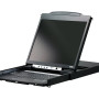 Aten | PS/2-USB VGA Dual Rail 19" LCD Console with USB Peripheral Support | CL5800N