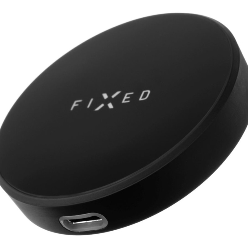 Fixed | MagPowerstation 3-in-1 bezvadu uzlādes statīvs ar MagSafe kronšteinu | FIXMPOS-BK | Melns