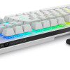 Dell | Alienware Tri-Mode AW920K | Bezvadu spēļu klaviatūra | Bezvadu | Bluetooth | RGB LED apgaismojums | Bezvadu savienojums | US | CHERRY MX Red | Lunar Light