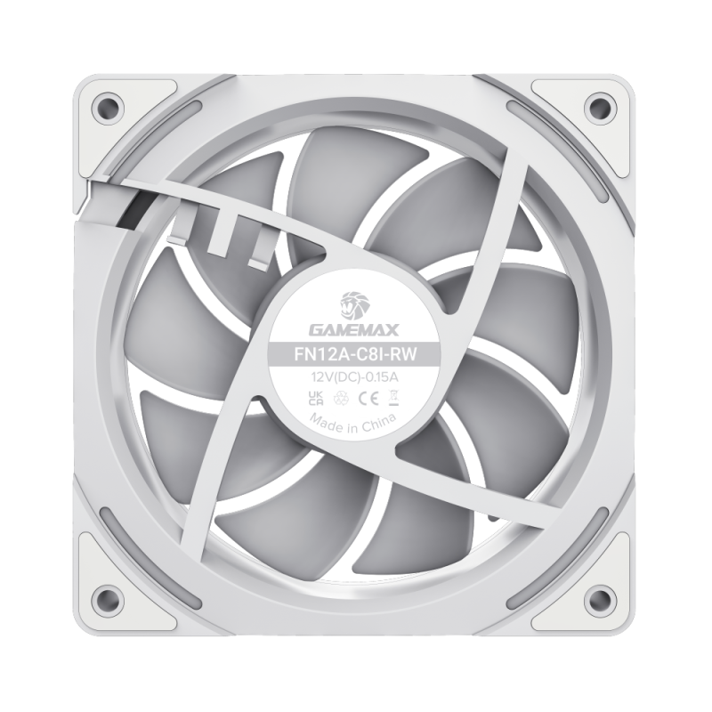 Gamemax Case Fan | KF300R WH | Balts