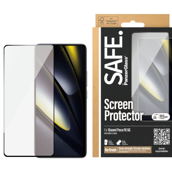 SAFE by PanzerGlass ekrāna aizsargplēve Xiaomi Poco F6 5G | Ultra-Wide Fit | PanzerGlass