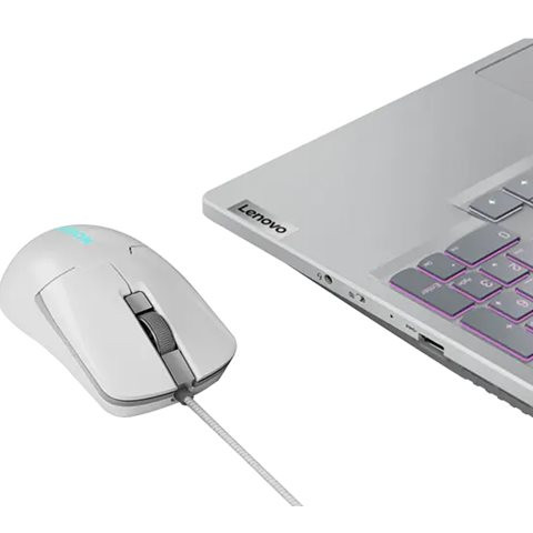 Lenovo | RGB Gaming Mouse | Legion M300s | Gaming Mouse | Wired via USB 2.0 | Glacier White