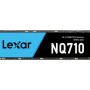 Lexar NVMe SSD | NQ710 | 2000 GB | SSD formfaktors M.2 2280 | Cietvielu diska saskarne PCIe Gen4x4 | Lasīšanas ātrums 5000 MB/s | Rakstīšanas ātrums 4000 MB/s